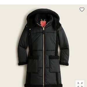 J.Crew Snowday Puffer Jacket, size large